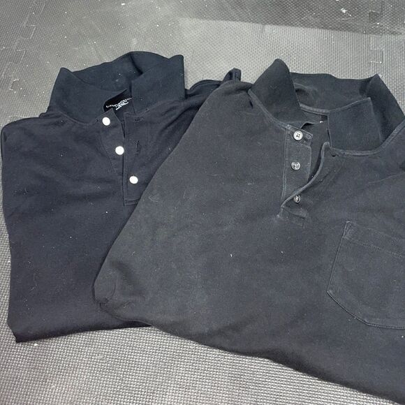 Set of 2: Croft & Borrow Long Sleeve Button Polo - Picture 1 of 3